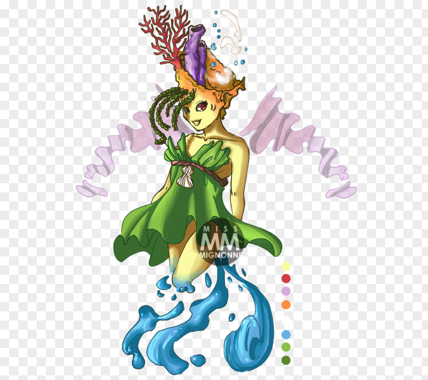 Sea Sprite Clip Art Flower Illustration Fairy Figurine PNG