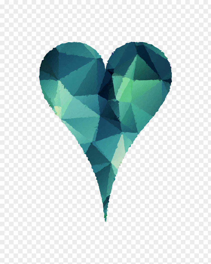 Turquoise Heart PNG