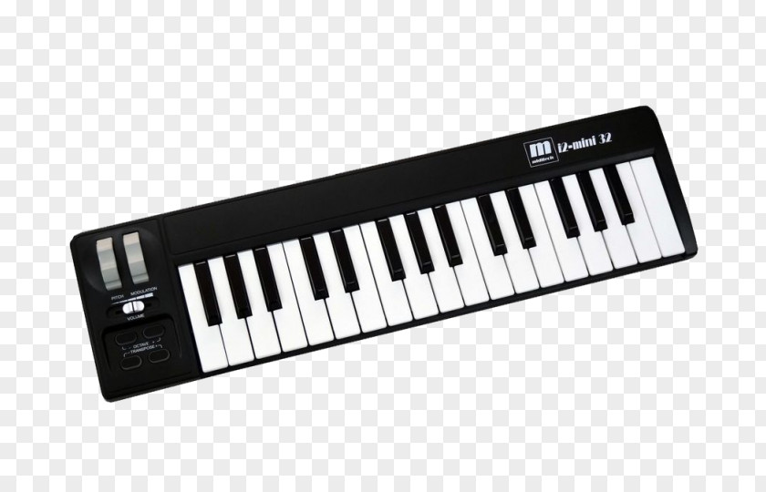 Usb Gamepad MIDI Keyboard Musical Instruments Sound Module PNG