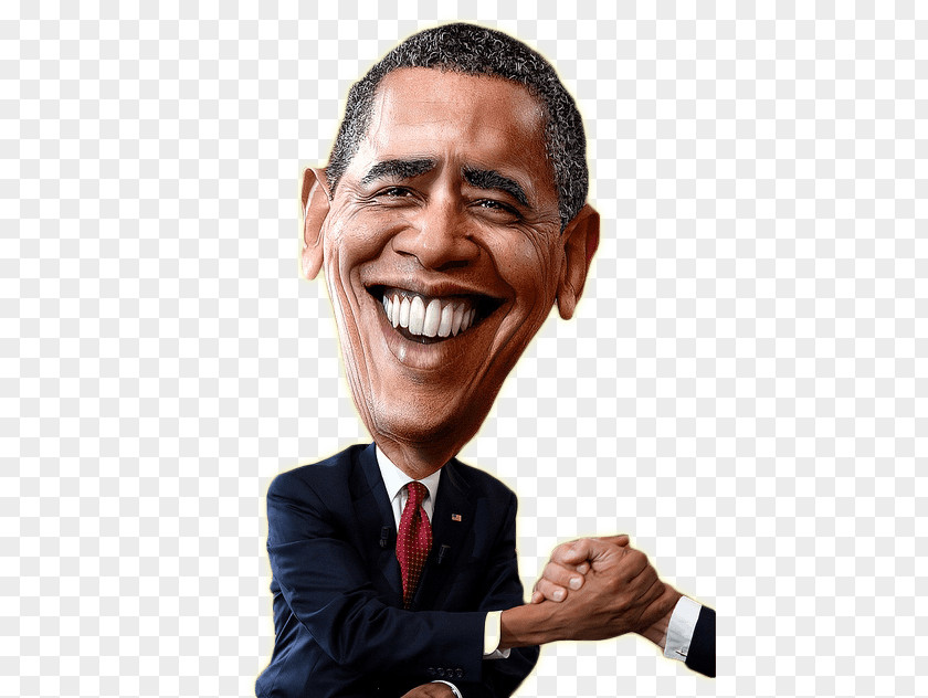 Barack Obama Caricature United States Clip Art PNG