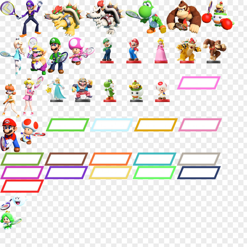 Nintendo Super Princess Peach Mario All-Stars Wii U Amiibo PNG