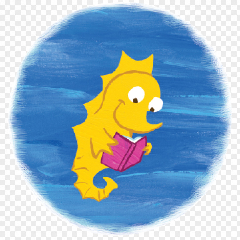 Seahorse Book Drawing Reading PNG