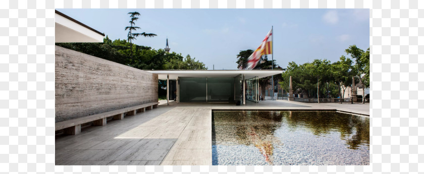 Building Barcelona Pavilion Architecture Knoll Centre Guxens De Medicina Integrativa PNG