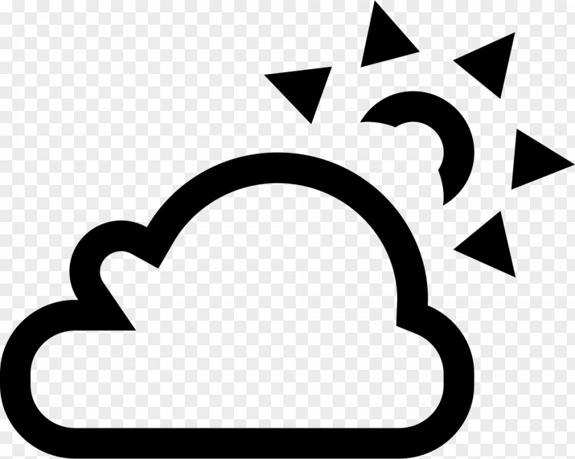 Cloudy Symbol Clip Art PNG