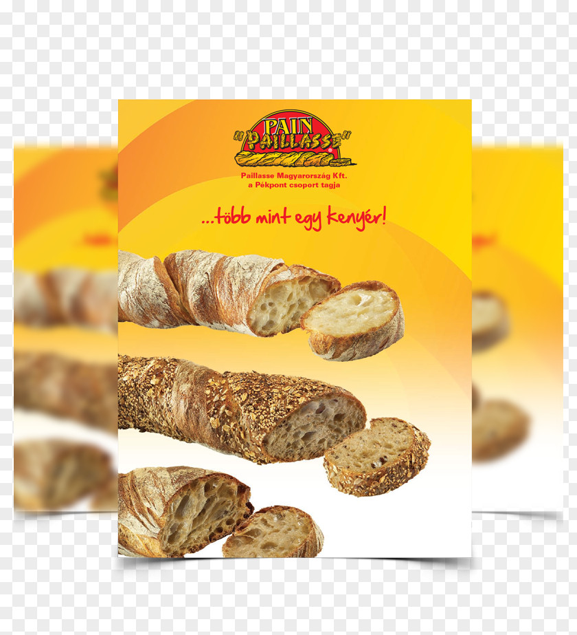 Flyer Mockup Food Pain Paillasse Flavor PNG