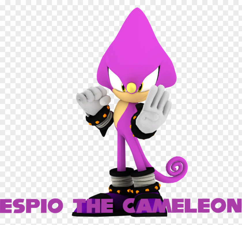 Ninja Espio The Chameleon Chameleons Sonic Rivals 2 Heroes PNG