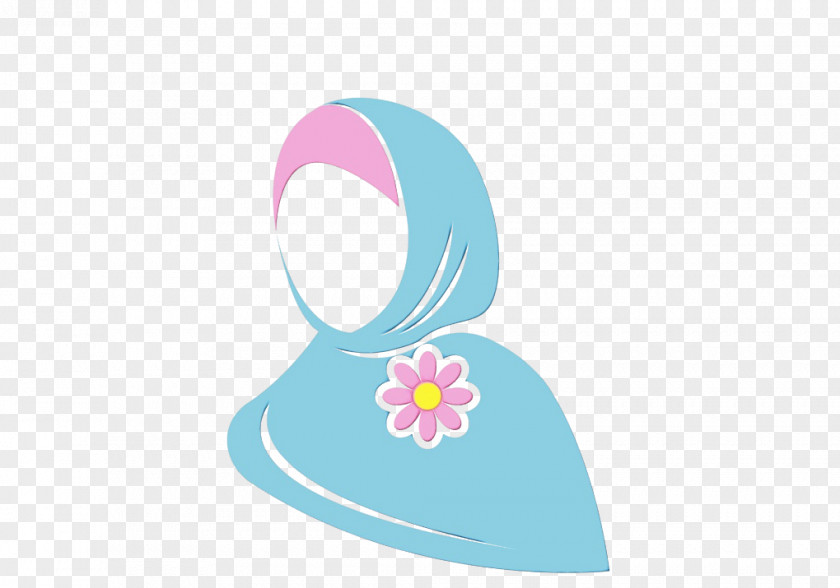 Petal Pink Turquoise PNG