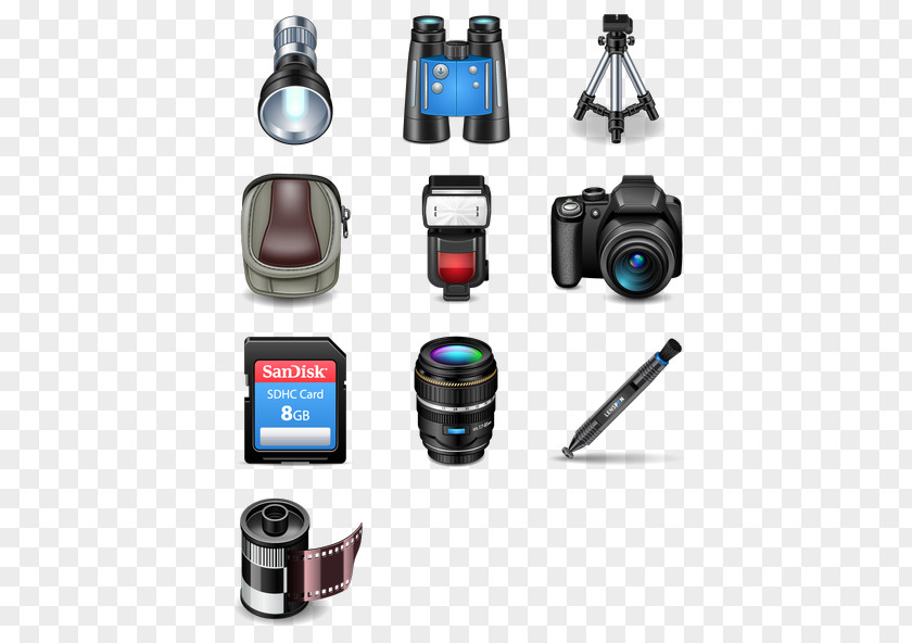 Photography Icons Camera Lens Download PNG