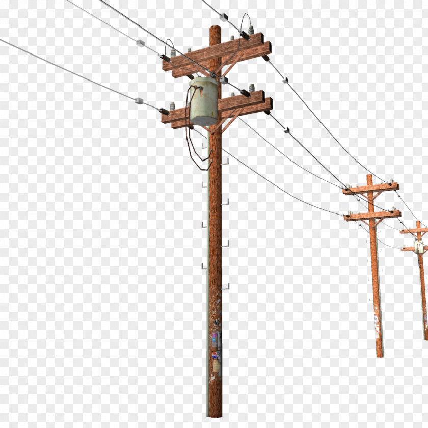 Telephone Pole Cliparts Utility Overhead Power Line Electricity Electric Clip Art PNG