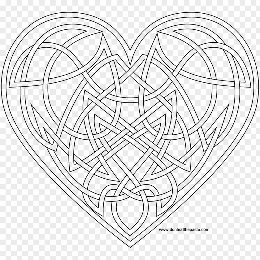 Celtic Knot Coloring Book Adult Art Cross PNG