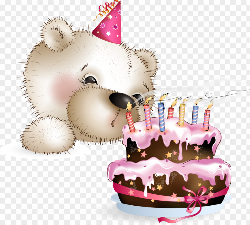 Happy Birthday Cake To You Greeting Card PNG
