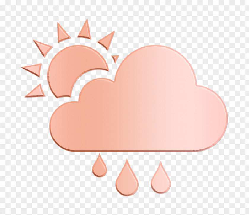 Slight Rain Icon Weather PNG