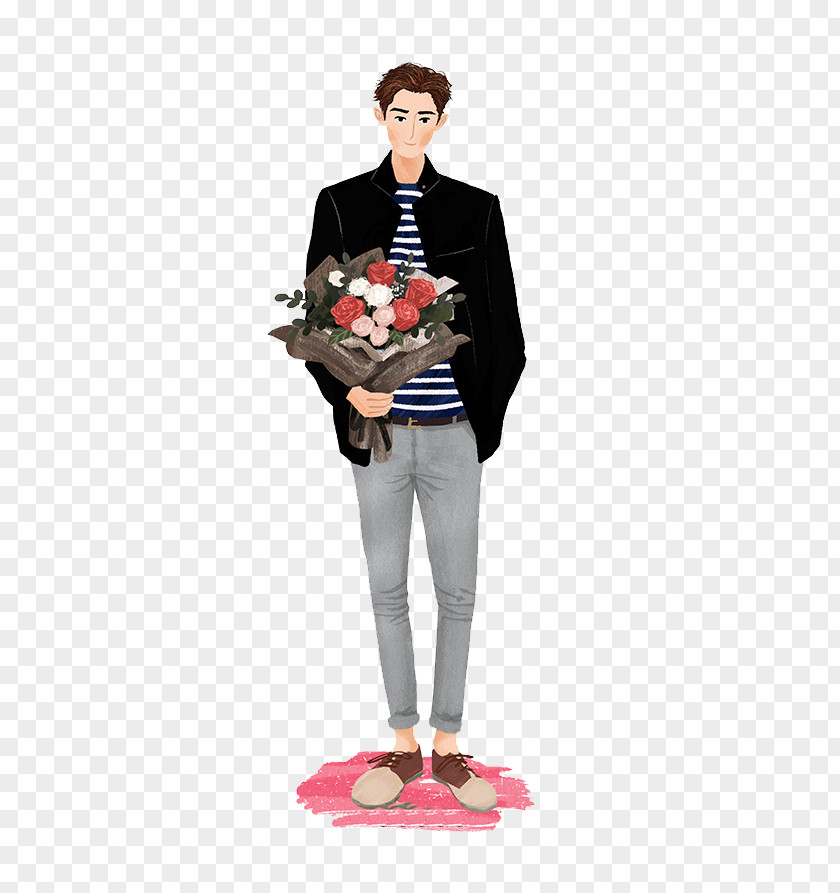 Cartoon Boy Illustration PNG