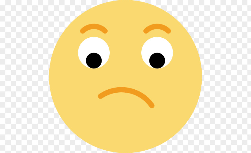 Confused Emoticon Smiley Sadness Clip Art PNG