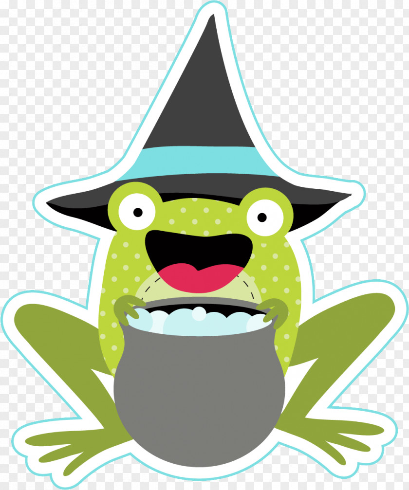 Frog Cartoon Character Clip Art PNG