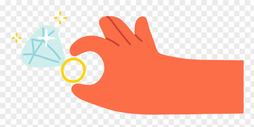 Hand Pinching Ring Hand Ring PNG