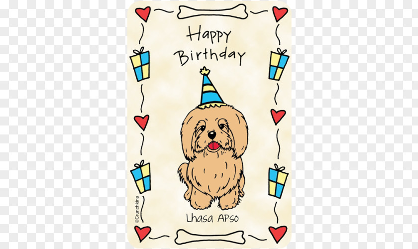 Lhasa Apso Puppy Dachshund Greeting & Note Cards Birthday Wedding Invitation PNG