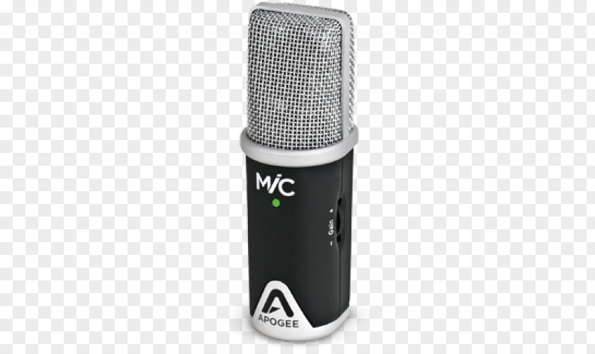 Microphone Recording Studio Apogee MiC 96k Electronics Audio PNG