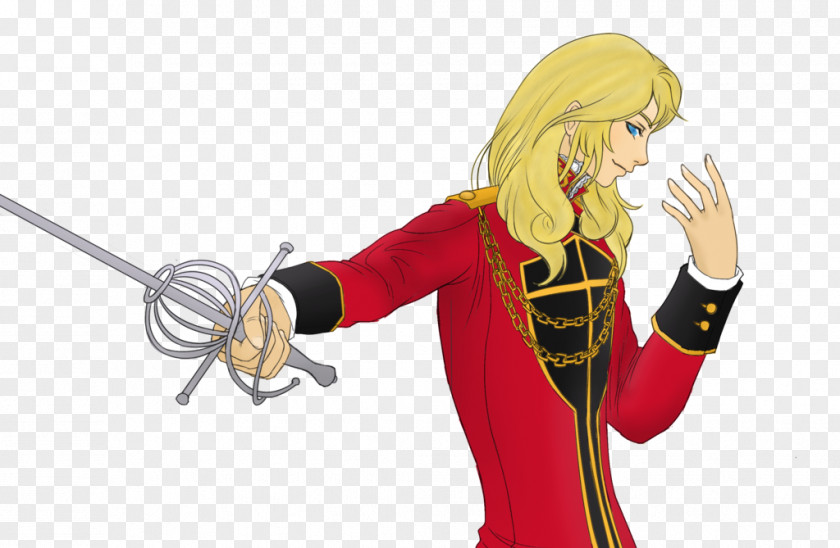 Musketeer Cartoon Finger Character Costume PNG