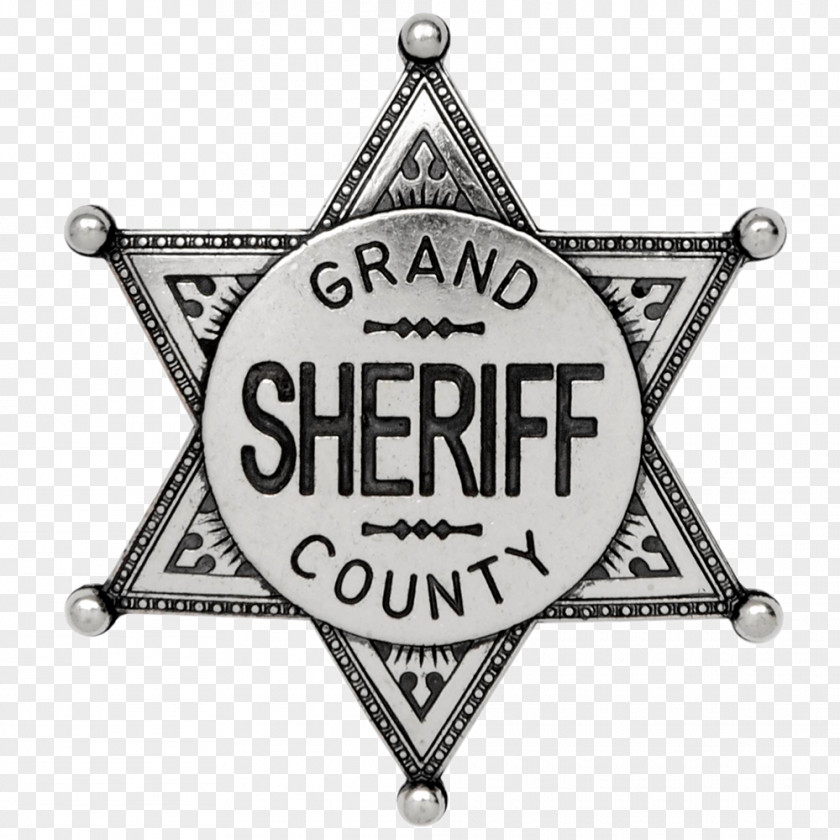 Sheriff Badge United States American Frontier Clip Art PNG