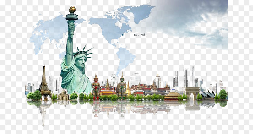 Statue Of Liberty Thailand World Travel Wallpaper PNG