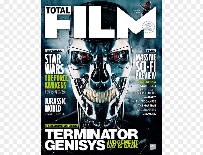 Terminator Genisys The Total Film Magazine PNG