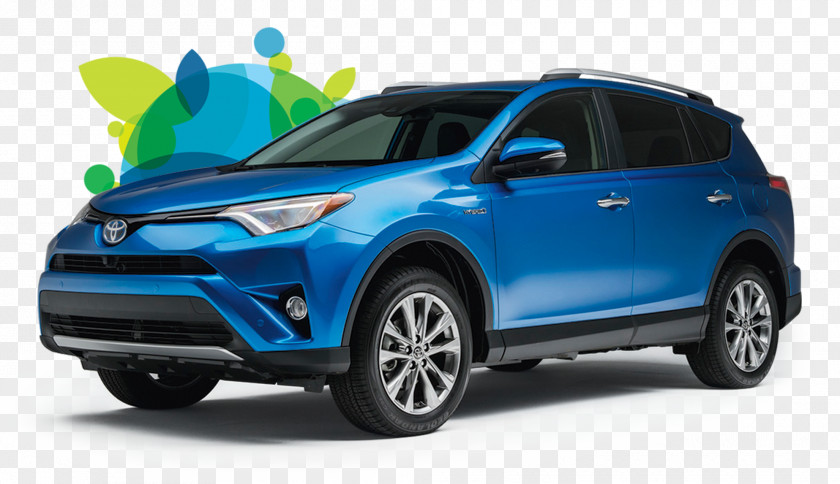 Toyota 2018 RAV4 Hybrid 2016 Car Compact Sport Utility Vehicle PNG