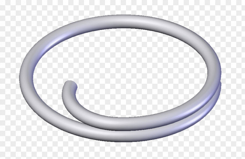 3d Circle Cotter Wire Three-dimensional Space PNG