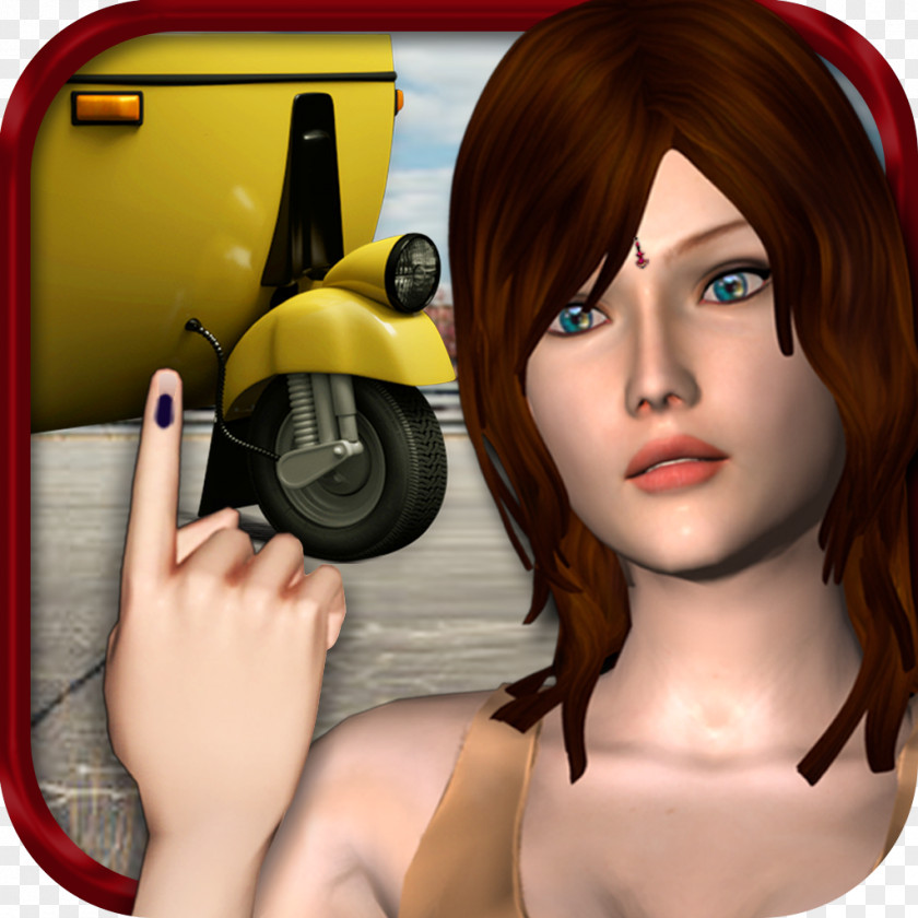 Auto Rickshaw IPod Touch Hair Coloring Apple Black PNG