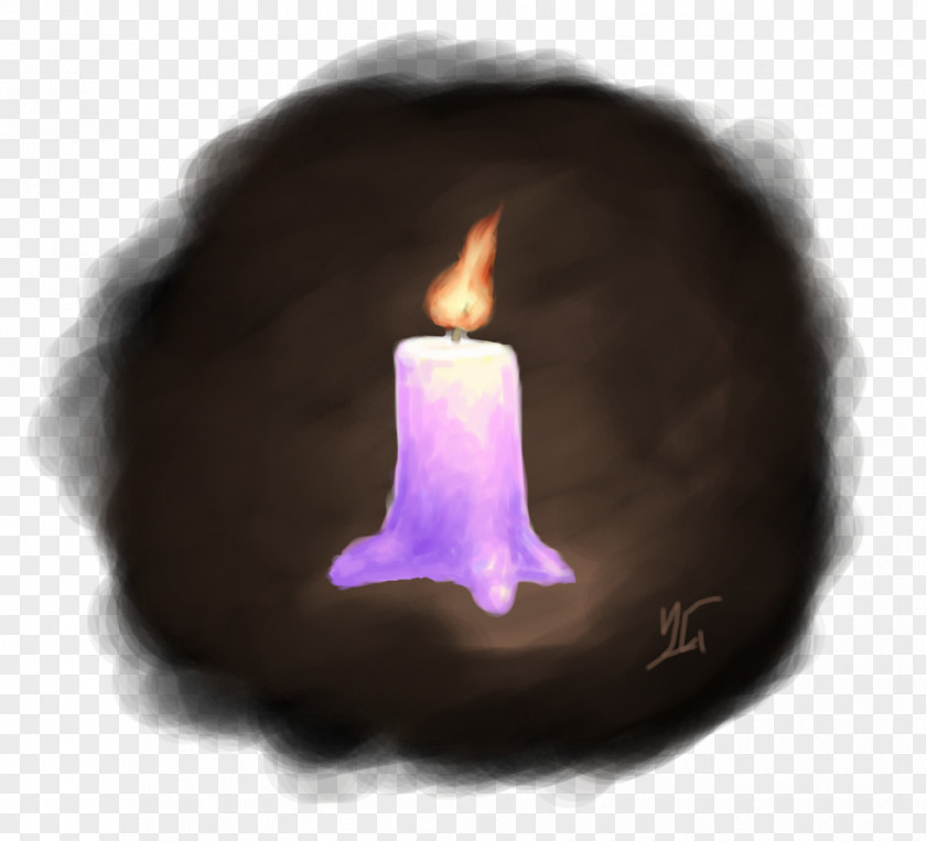 Candle Drawing SHADOW'S FACE Lighting Wax January 3 PNG