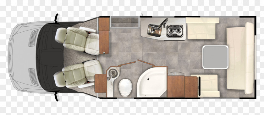 Car MERCEDES B-CLASS Motorhome Campervans Floor Plan PNG