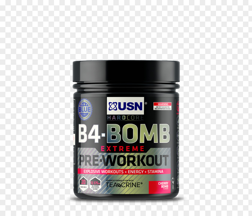 Cherry Bomb B4-Bomb Extreme 300g Blue Raspberry (new Formula) USN B4 Pre-workout Punch Product Fruit PNG
