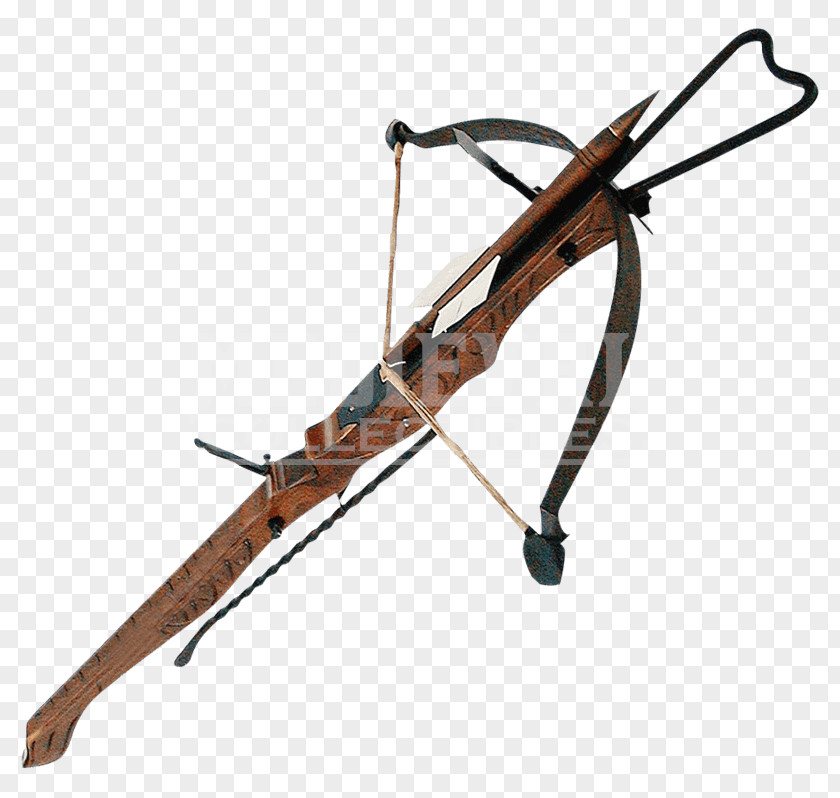 European Castle Crossbow Ranged Weapon Bow And Arrow Stock PNG