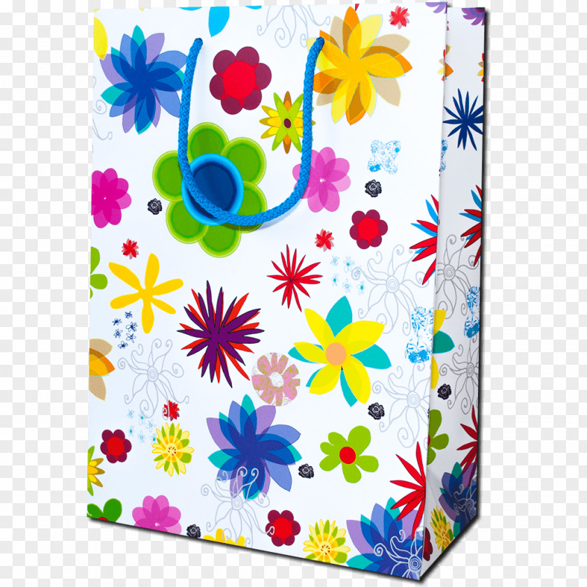 Gift Bags Paper Cut Flowers Bag PNG