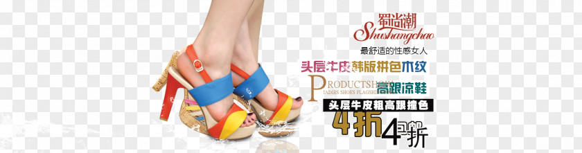 High-heeled Sandals Promotions Shoe Sandal Footwear Flip-flops PNG