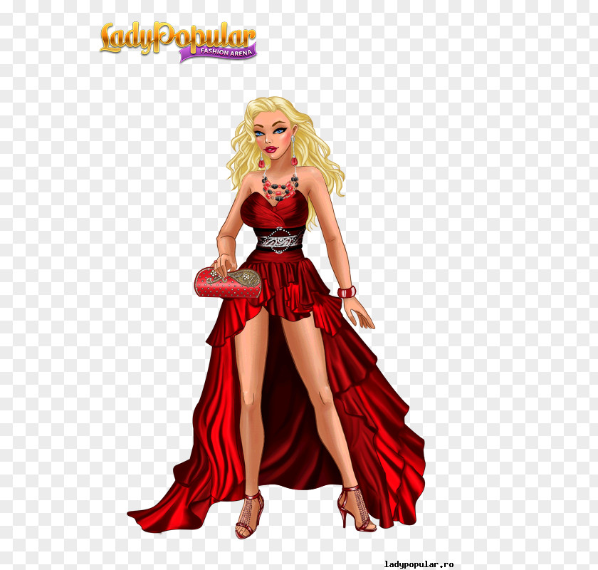 Lady Popular Video Game Fashion Clothing Dress-up PNG