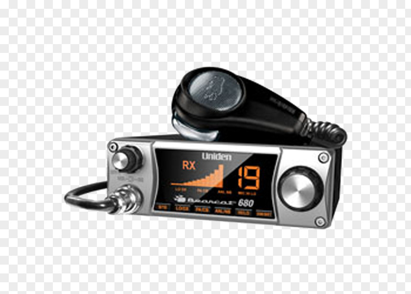 Microphone Citizens Band Radio Uniden Bearcat 680 PNG