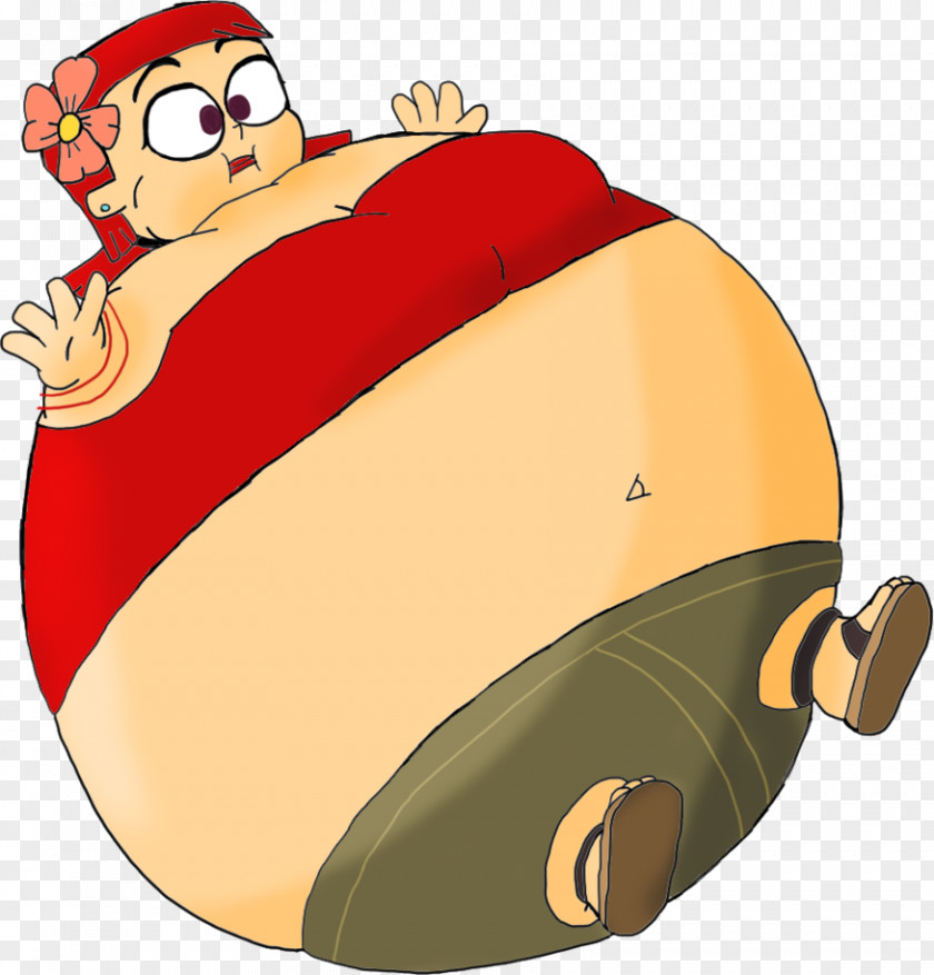 Fat Cartoon Body Inflation Total Drama Island Art PNG