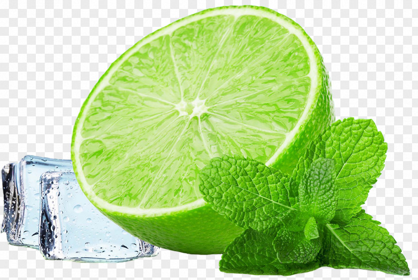 Free To Pull The Summer Lime Ice Material Smoothie Water Mint Iced Tea Lemonade PNG
