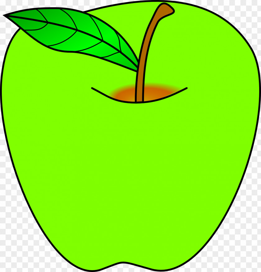 Green Apple Clip Art PNG