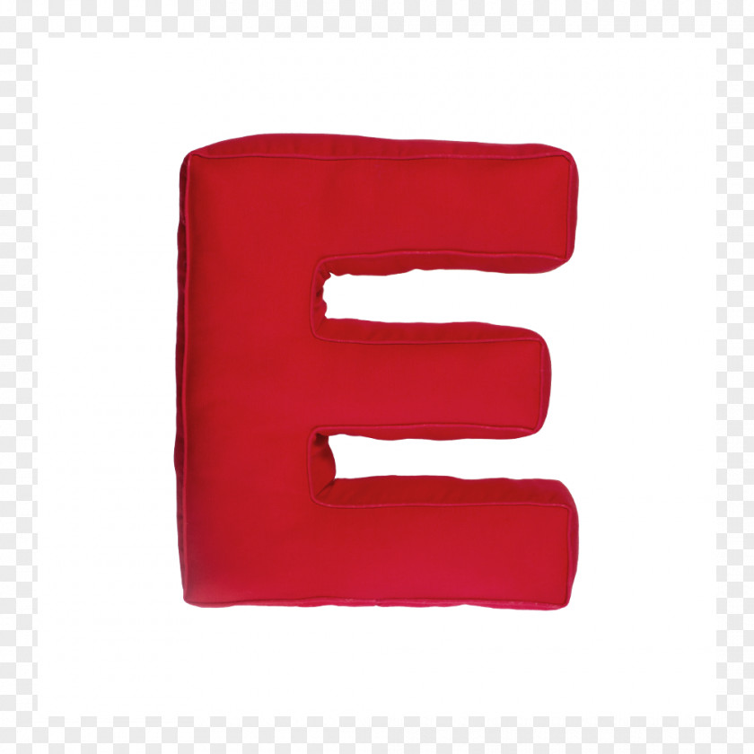 Pillow Vector Letter Alphabet Red Information PNG