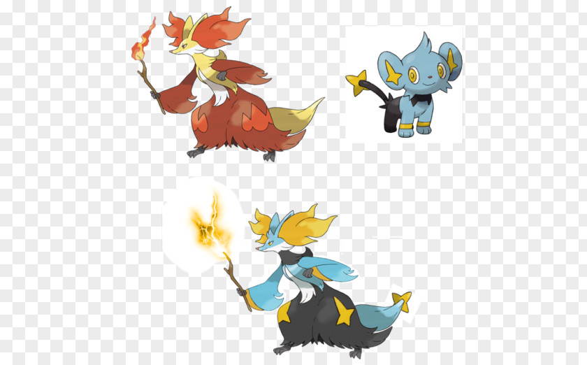 Pokémon X And Y Delphox Fennekin Braixen PNG