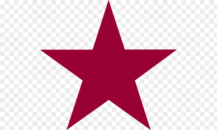 Red Star Five-pointed Clip Art PNG