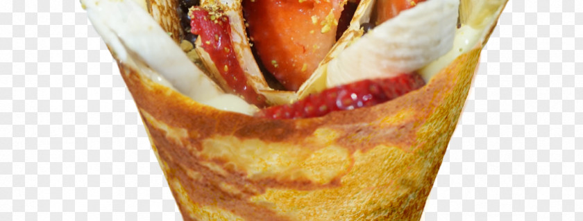 Strawberry Banana Crêpe Cholado Sundae Take-out T-Swirl Crepe PNG