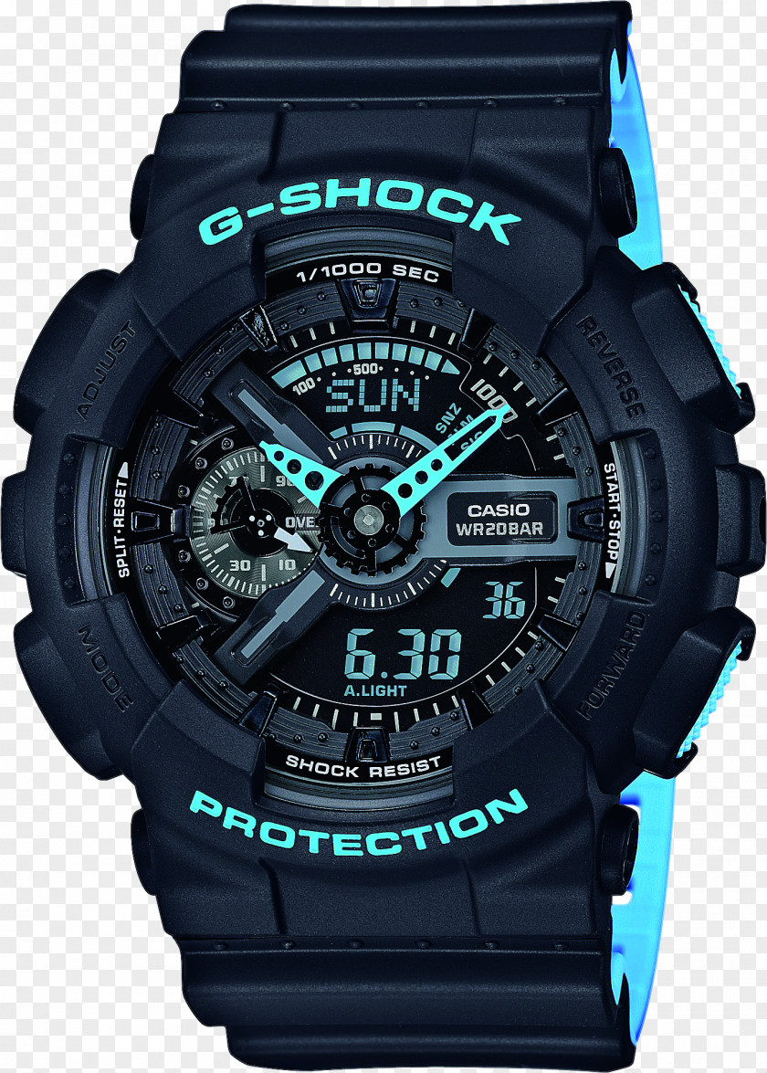 Watch G-Shock GA110 Water Resistant Mark Casio PNG