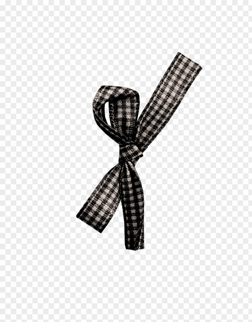 Black Bow Cloth Textile PNG