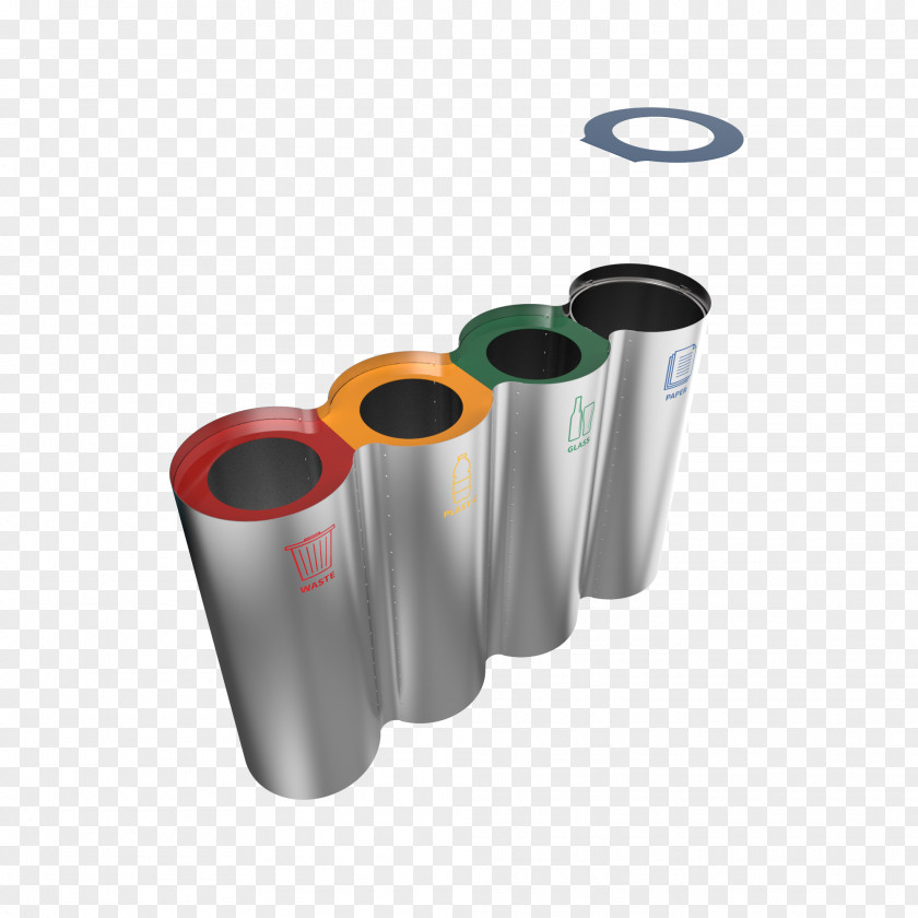 Locks Garbage Containers Recycling Bin Plastic Rubbish Bins & Waste Paper Baskets Steel PNG