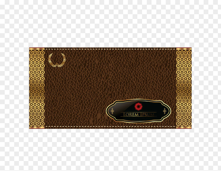 Material Leather Wallet Gratis Designer PNG