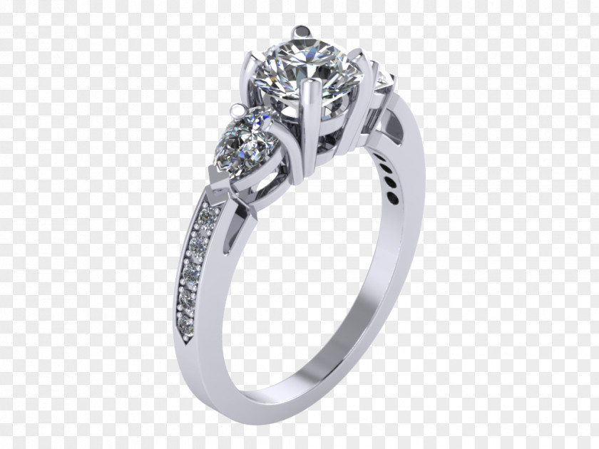 Ring Earring Jewellery CGTrader Wedding PNG