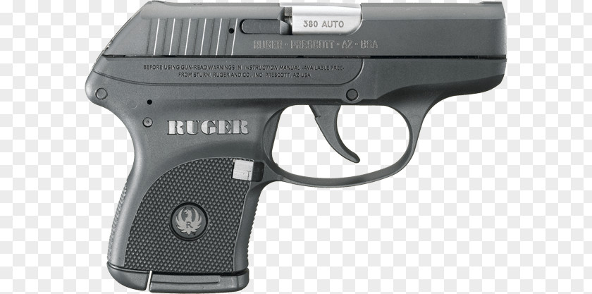 .380 ACP Ruger LCP Sturm, & Co. Semi-automatic Pistol Firearm PNG